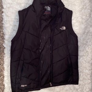 The north face puffer vest